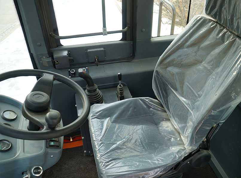 Spacious cab
