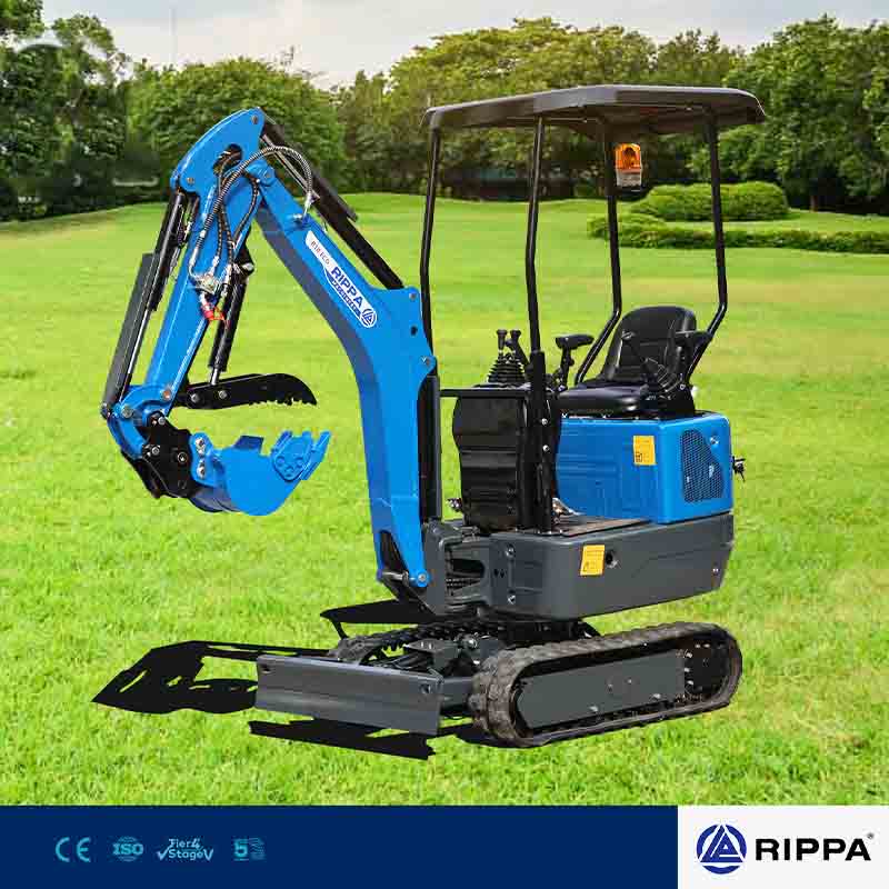 New product release of mini excavators in China in 2025: innovative technology and high efficiency and energy saving