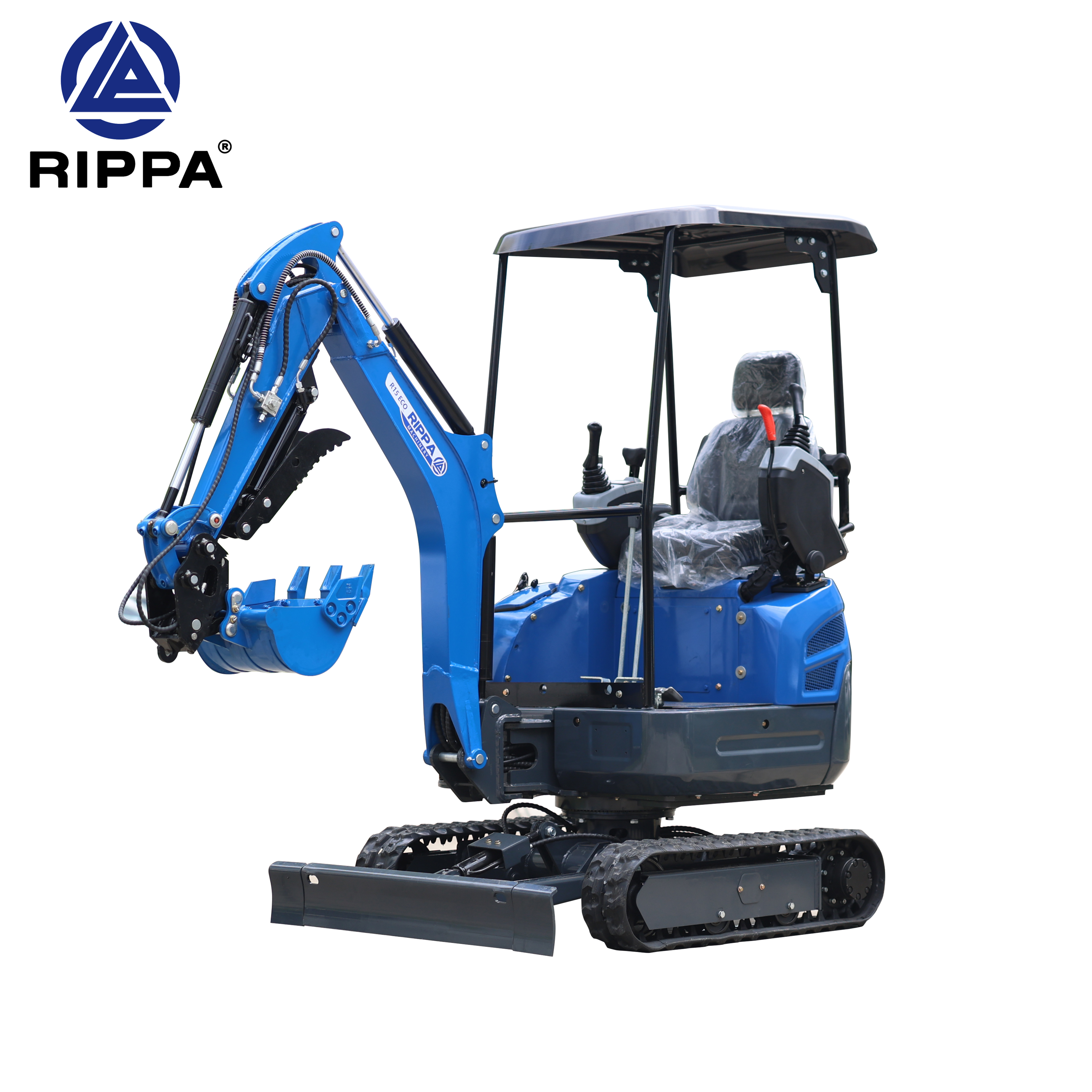 RIPPA R15-4 ECO mini excavator - high efficiency and energy saving, the first choice for small projects