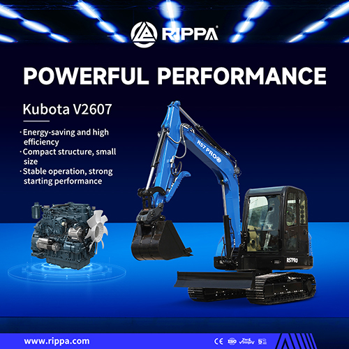 Rippa excavators start selling from three units in overseas warehouses, helping global B-end dealers to efficiently seize the market