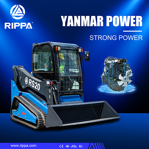 Rippa RS20 skid loader: an innovative tool for large-scale working conditions and high-intensity operations